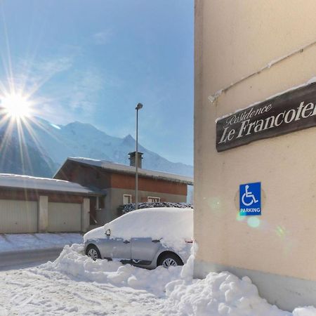 Les Pecles Mt Blanc - Chamonix Center Daire Dış mekan fotoğraf