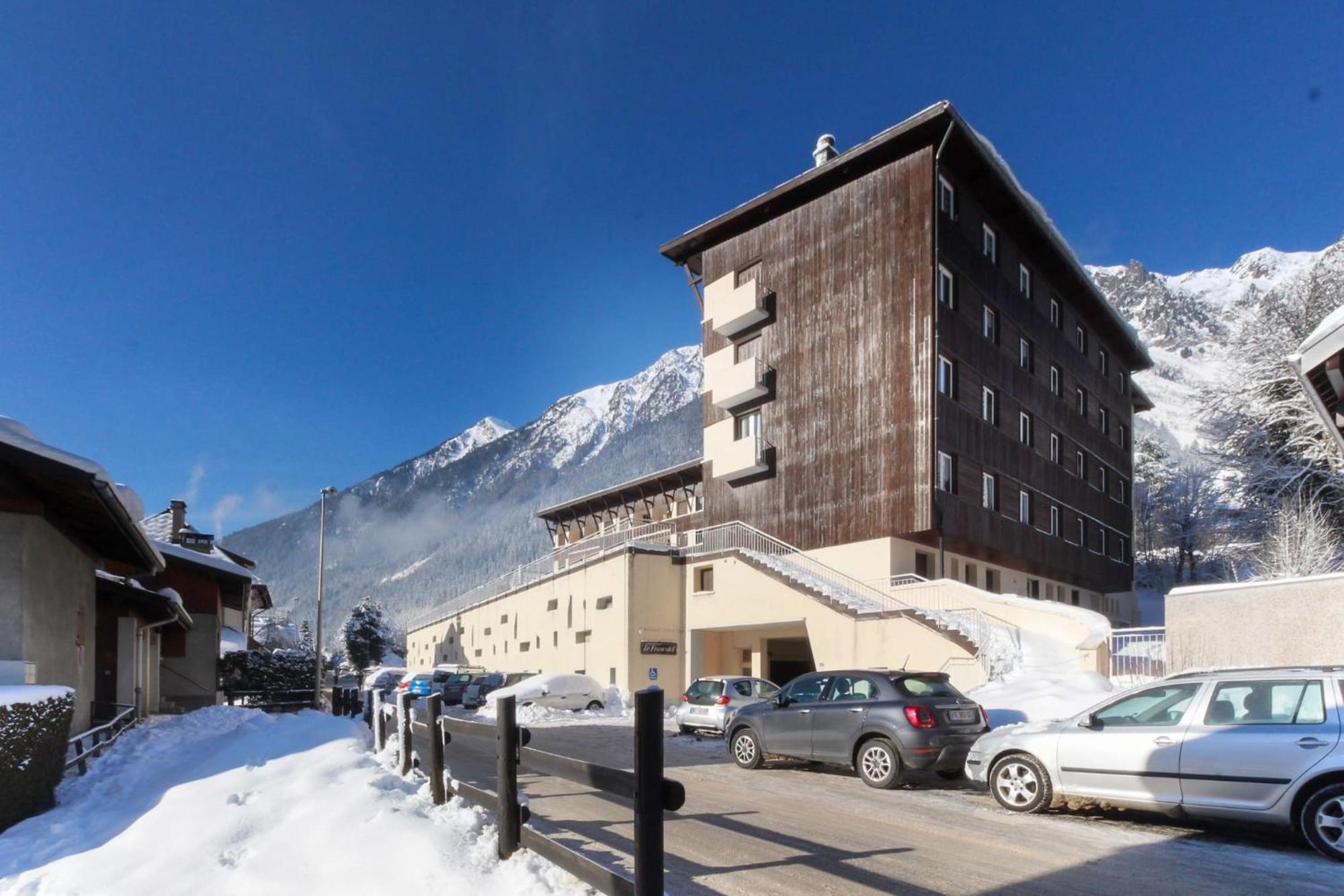 Les Pecles Mt Blanc - Chamonix Center Daire Dış mekan fotoğraf